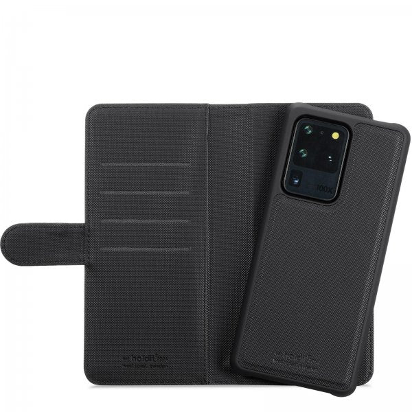 holdit Samsung Galaxy S20 Ultra Fodral Wallet Case Magnet Musta