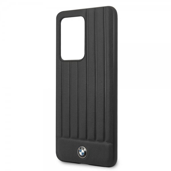BMW Samsung Galaxy S20 Ultra Suojakuori Nahkajäljitelmä, musta