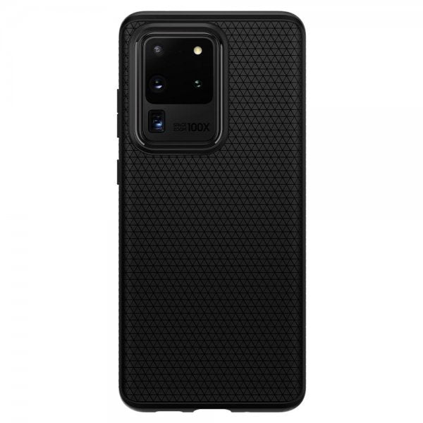 Spigen Samsung Galaxy S20 Ultra -suojakuori Liquid Air Matte Black