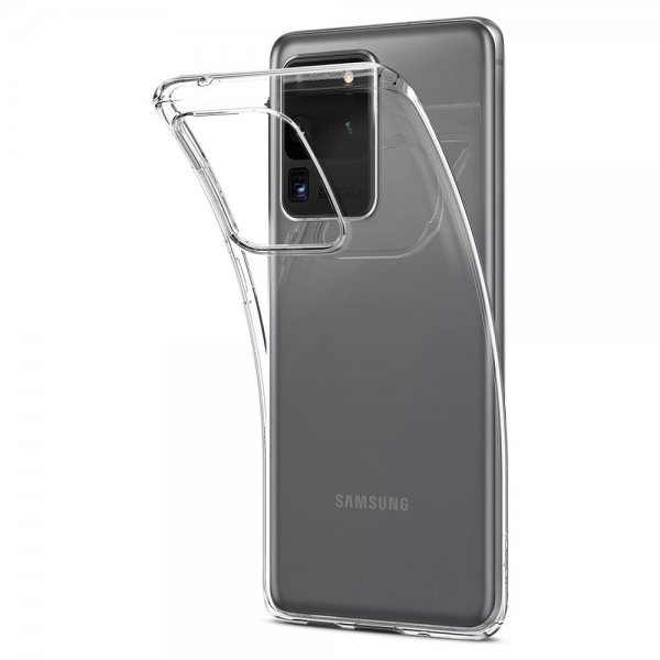Spigen Samsung Galaxy S20 Ultra Suojakuori Liquid Crystal Crystal Clear