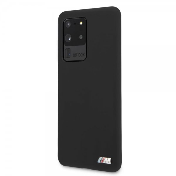 BMW Samsung Galaxy S20 Ultra Suojakuori M-Sport Logo Musta