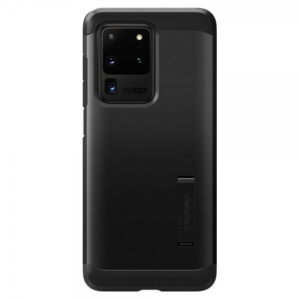 Spigen Samsung Galaxy S20 Ultra Suojakuori Tough Armor Musta