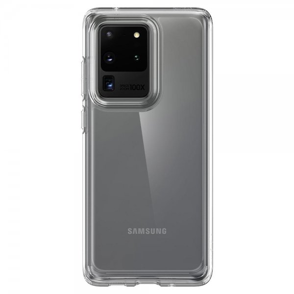 Spigen Samsung Galaxy S20 Ultra Ultra Hybrid -suojakuori, kristallinkirkas