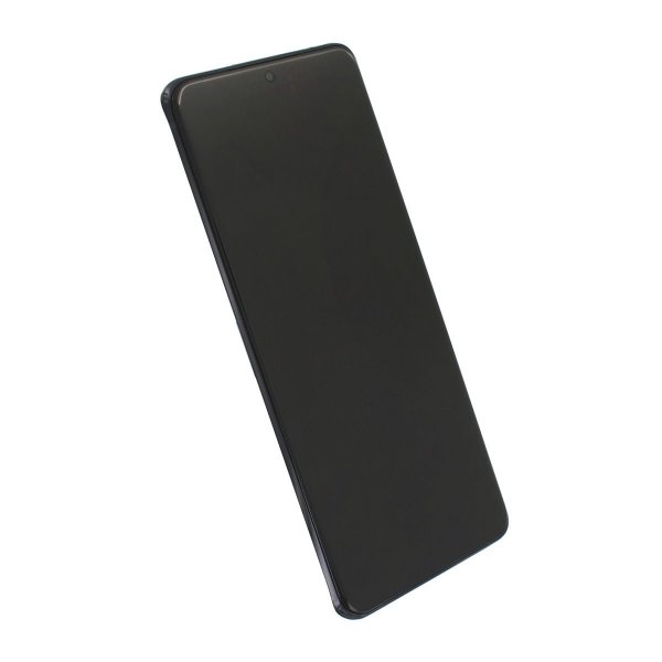 Samsung Galaxy S20 Ultra (SM-G988F) näyttö ja LCD-paneeli alkuperäinen - musta