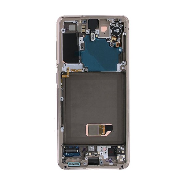 Samsung Galaxy S21 5G näyttö, LCD-näyttö ja kamera – alkuperäinen – violetti
