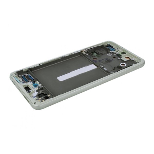 Samsung Galaxy S21 FE 5G Näyttö LCD-näytöllä, Alkuperäinen - Vihreä