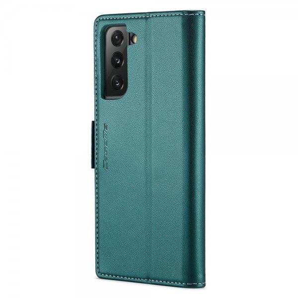 CaseMe Samsung Galaxy S21 FE Kotelo 023 Series Vihreä