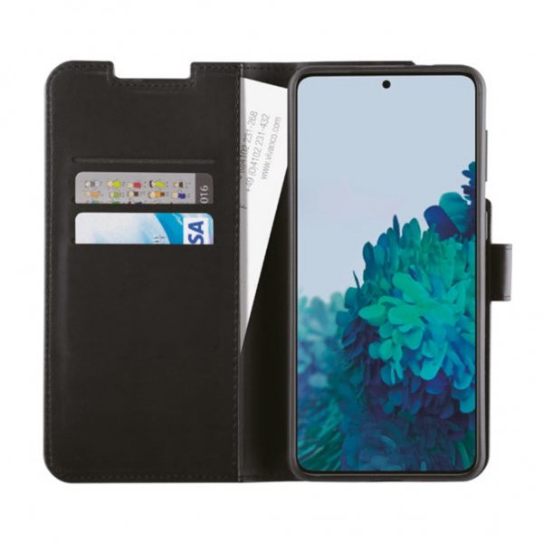 Vivanco Samsung Galaxy S21 FE Fodral Classic Wallet Musta