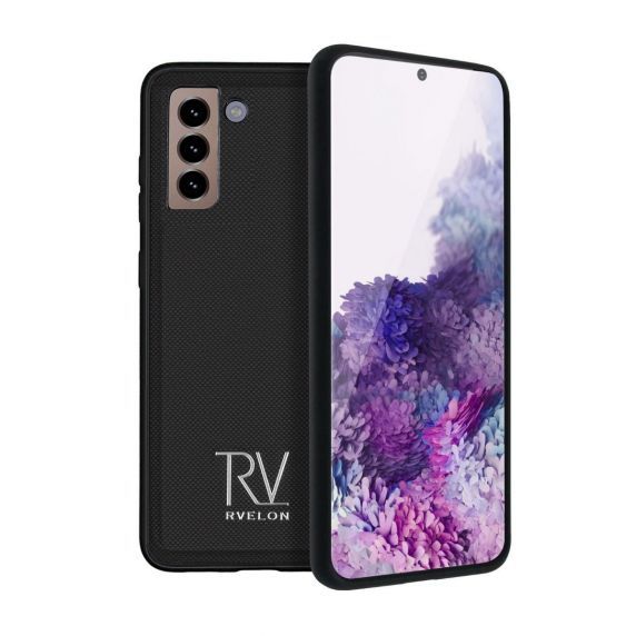 Rvelon Samsung Galaxy S21 FE -suojakuori magneettinen irrotettava kuori, musta