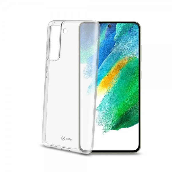 Celly Samsung Galaxy S21 FE Kuori GELSKIN Läpinäkyvä