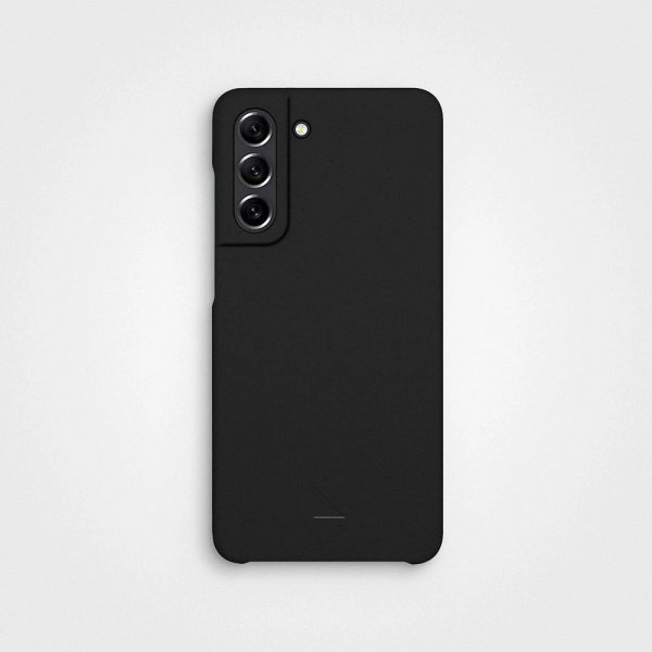 agood company Samsung Galaxy S21 FE -kuori Kasvipohjainen Charcoal Black