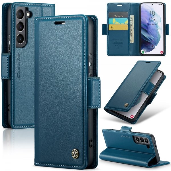 CaseMe Samsung Galaxy S21 Suojakotelo 023 Series Sininen