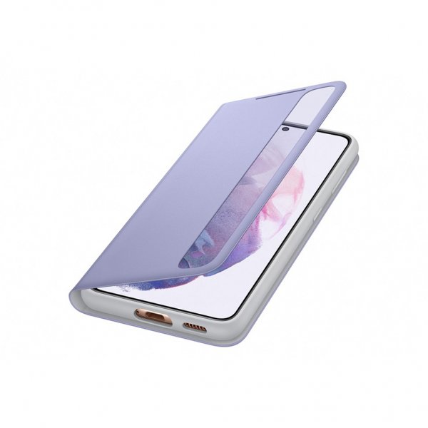 Samsung Original Galaxy S21 Smart Clear View Cover, violetti