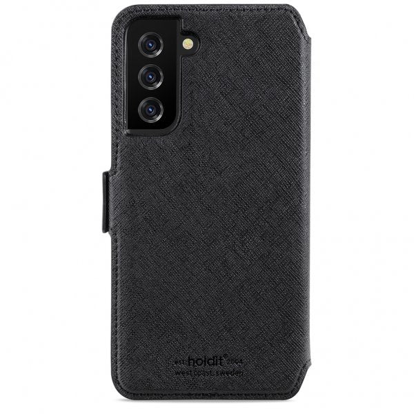 holdit Samsung Galaxy S21 -kotelo Stockholm, irrotettava kuori, musta
