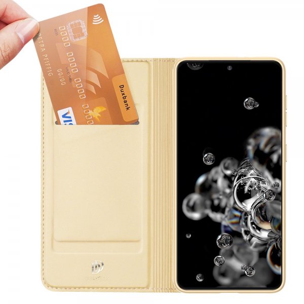 Dux Ducis Samsung Galaxy S21 Plus -kotelo, Skin Pro Series, kulta