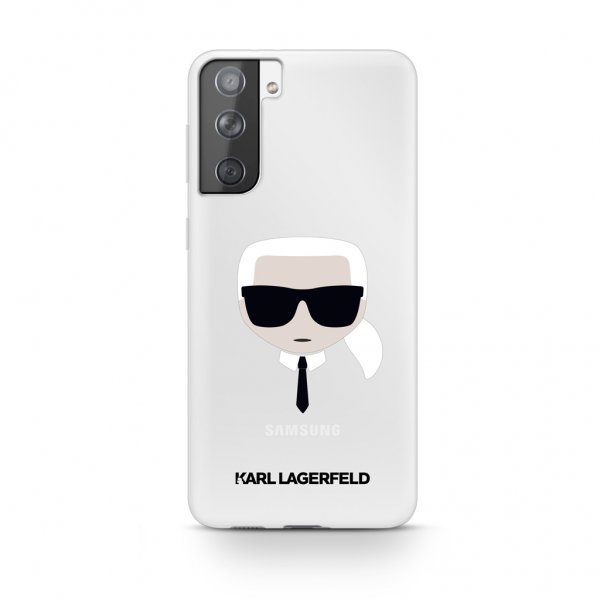 Karl Lagerfeld Samsung Galaxy S21 Plus Kuori Iconic Karl Transparent