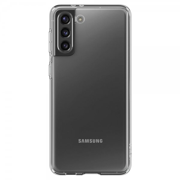 Spigen Samsung Galaxy S21 Plus -kuori, Liquid Crystal, läpinäkyvä