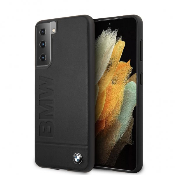 BMW Samsung Galaxy S21 Plus Kuori logolla, musta