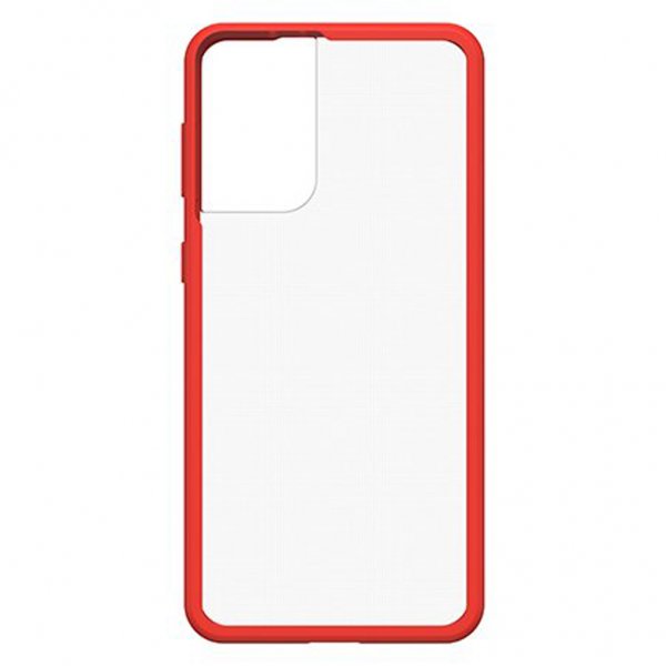 Otterbox Samsung Galaxy S21 Plus -kuori React, punainen