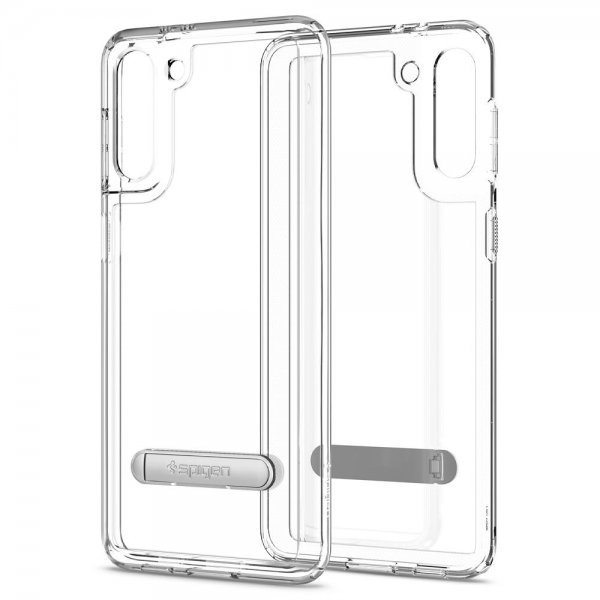 Spigen Samsung Galaxy S21 Plus -kuori Ultra Hybrid S Crystal Clear