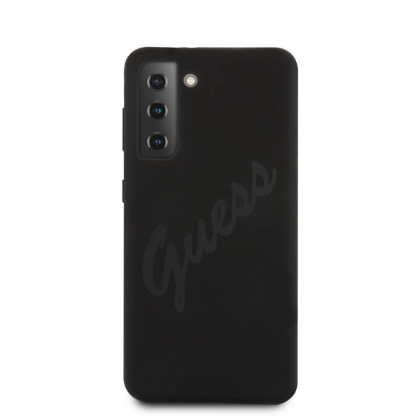 Guess Samsung Galaxy S21 Plus Kuoret Vintage Logo Musta
