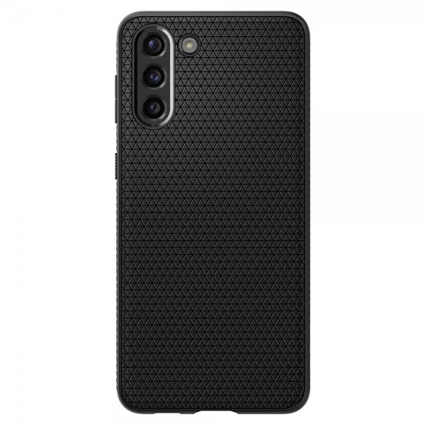 Spigen Samsung Galaxy S21 -kuori Liquid Air Matte Black