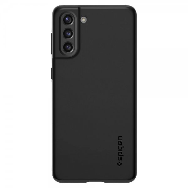 Spigen Samsung Galaxy S21 -kuori Thin Fit musta