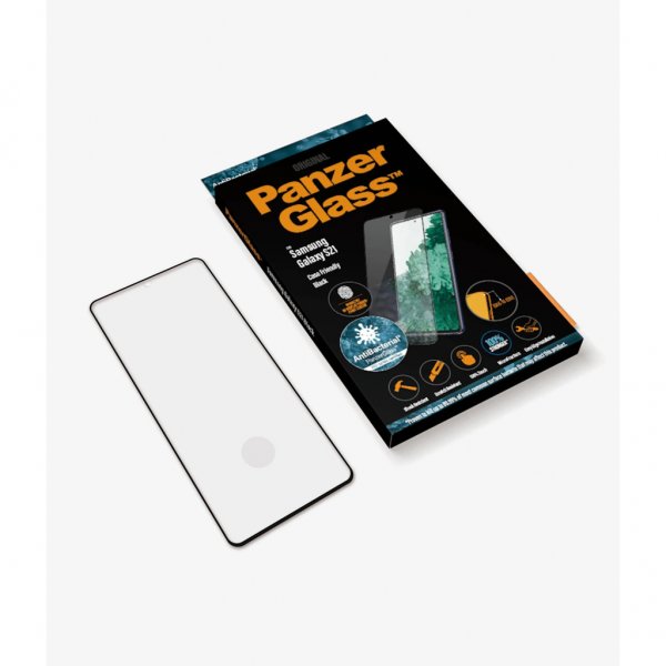 PanzerGlass Samsung Galaxy S21 Näytönsuoja Case Friendly Sormenjälki