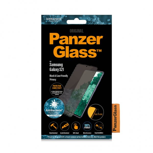PanzerGlass Samsung Galaxy S21 Näytönsuoja Case Friendly Privacy