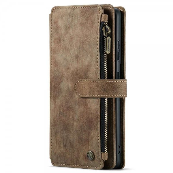 CaseMe Samsung Galaxy S21 Ultra -suojakotelo C30 Series Ruskea