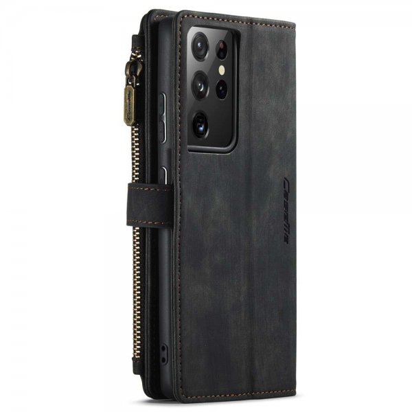 CaseMe Samsung Galaxy S21 Ultra Kotelo C30 Series Musta