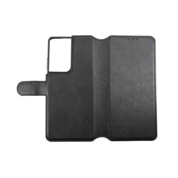 Rvelon Samsung Galaxy S21 Ultra -kotelo, magneettisesti irrotettava kuori, musta