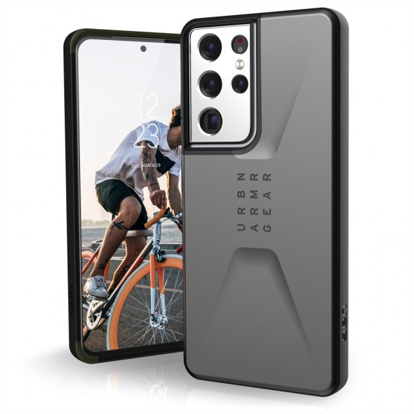 Urban Armor Gear (UAG) Samsung Galaxy S21 Ultra Kuori Civilian hopea