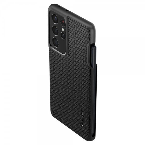 Spigen Samsung Galaxy S21 Ultra Kuori Liquid Air Pen Edition Mattamusta