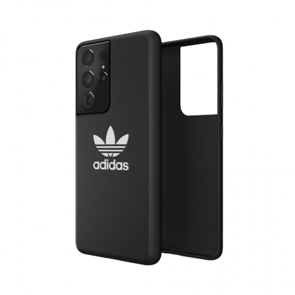 Adidas Samsung Galaxy S21 Ultra -suojakuori, Snap Case Trefoil, musta