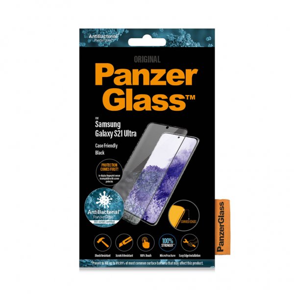 PanzerGlass Samsung Galaxy S21 Ultra Näytönsuoja Case Friendly