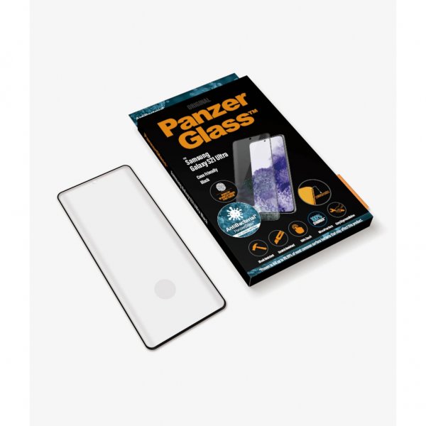 PanzerGlass Samsung Galaxy S21 Ultra Näytönsuoja Case Friendly Sormenjälki