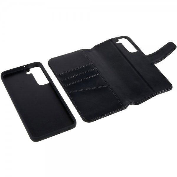 Nordic Covers Samsung Galaxy S22 -kotelo MagLeather Raven Black