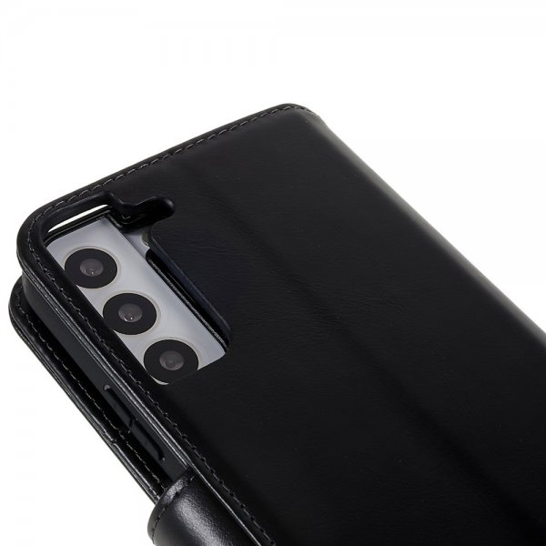Nordic Covers Samsung Galaxy S22 -kotelo MagLeather Raven Black