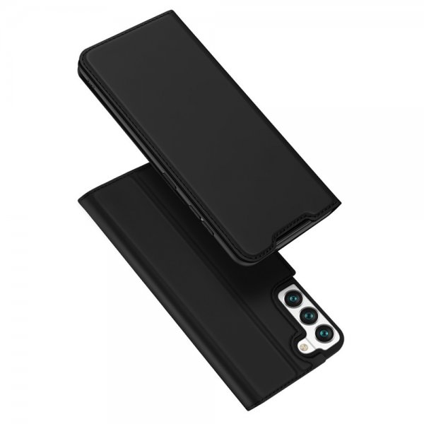 Dux Ducis Samsung Galaxy S22 -kotelo Skin Pro Series, musta