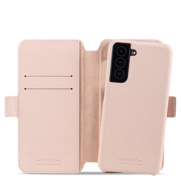 holdit Samsung Galaxy S22 Kotelo Stockholm Irrotettava Kuori Pinkki