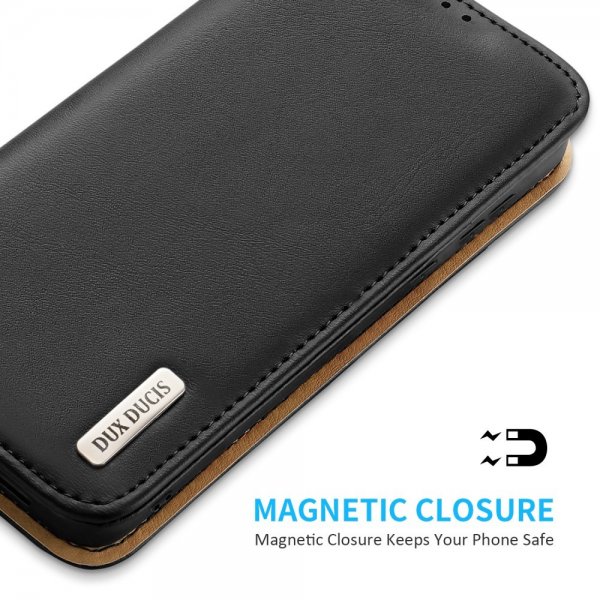Dux Ducis Samsung Galaxy S22 Plus Kotelo Hivo Series Musta
