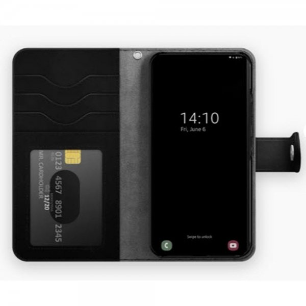 Ideal of Sweden Samsung Galaxy S22 Plus Kotelo Magnet Wallet+ Musta