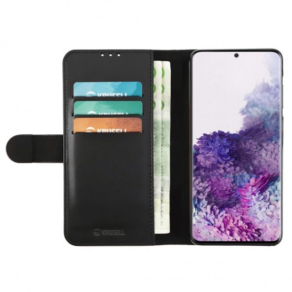 Krusell Samsung Galaxy S22 Plus Kotelo PhoneWallet Musta