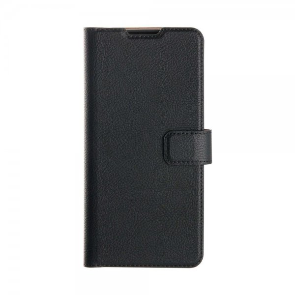 Xqisit Samsung Galaxy S22 Plus Kotelo Slim Wallet Selection Musta