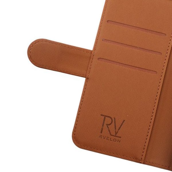 Rvelon Samsung Galaxy S22 Plus -kotelo magneettinen irrotettava kuori, ruskea