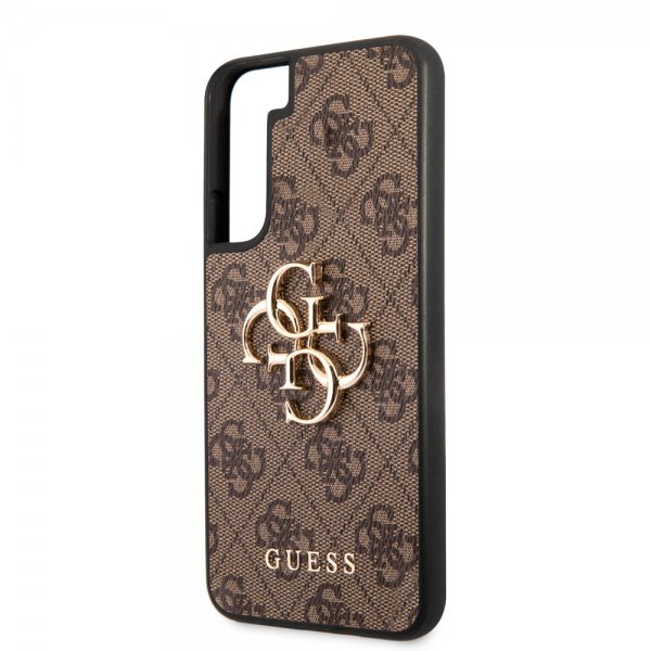 Guess Samsung Galaxy S22 Plus Suojakuori 4G Logo Ruskea