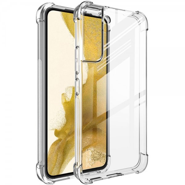 Imak Samsung Galaxy S22 Plus Suojakuori Airbag Läpinäkyvä