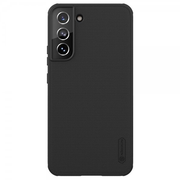 Nillkin Samsung Galaxy S22 Plus Suojakuori Frosted Shield Musta