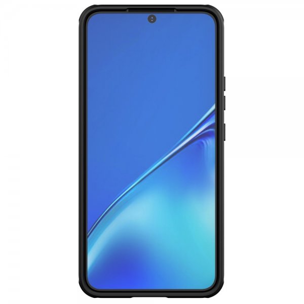 Nillkin Samsung Galaxy S22 Plus Suojakuori Frosted Shield Musta